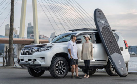 オーナーの出会いを広げた憧れのランドクルーザープラドは、アウトドアに街乗りにと大活躍！