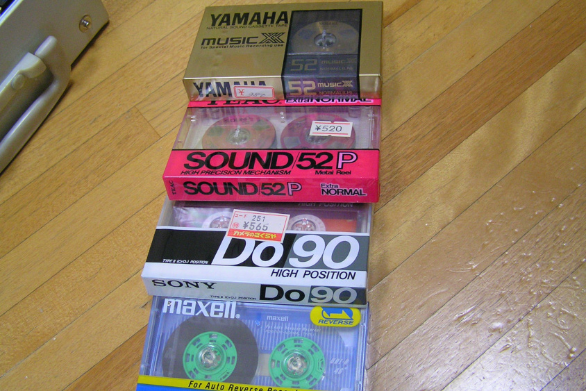 smokyさんのオーディオのテープ