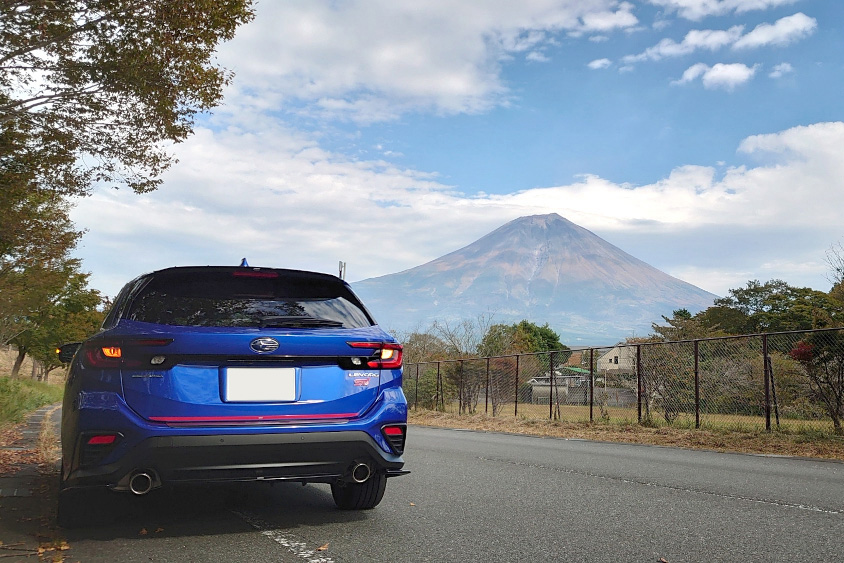 スバル・レヴォーグのリヤビュー