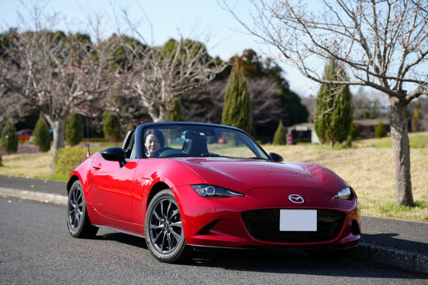 マツダ・NDロードスターのフロントビュー