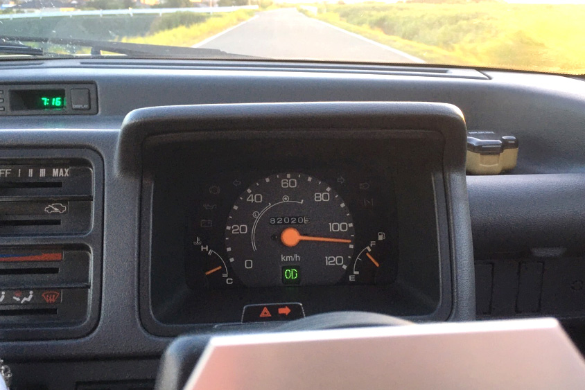 ホンダ・トゥデイのメーター