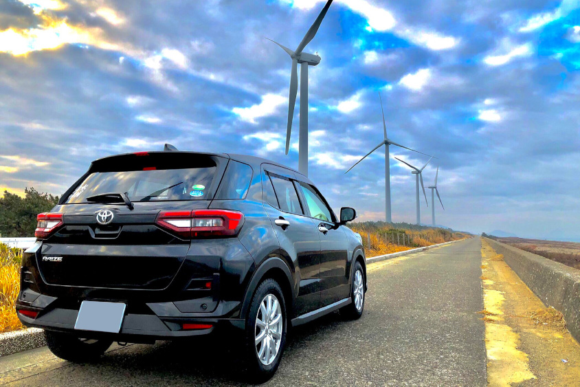 トヨタ・ライズのリアビュー