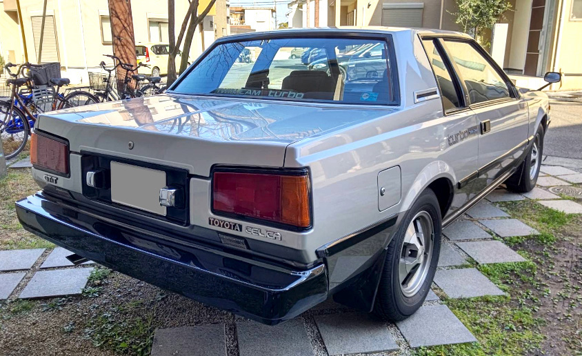トヨタ・セリカのリアビュー
