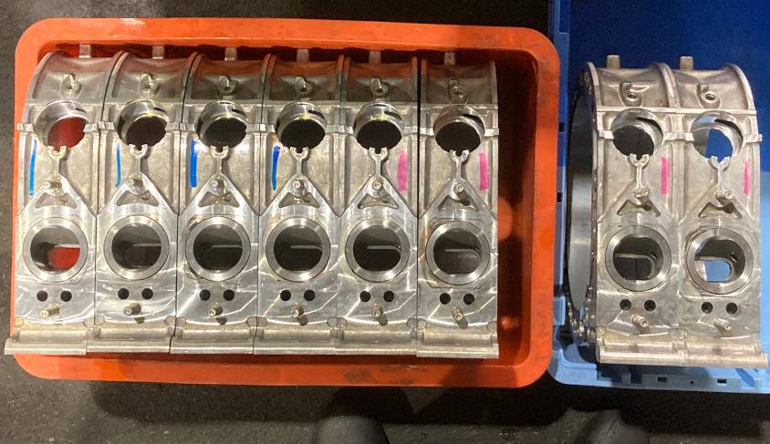 マツダ・RX-7（FC3S）のエンジンのローターハウジング