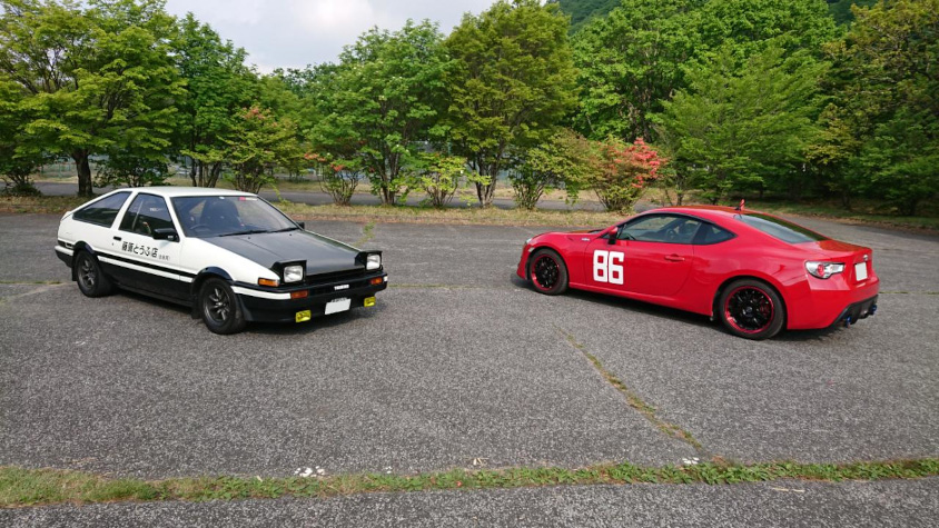 トヨタ・86とSE86
