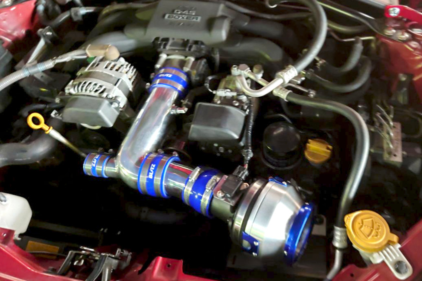 トヨタ・86のエンジンルーム