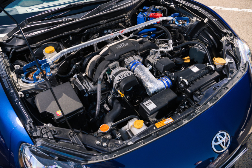 トヨタ・86のエンジンルーム