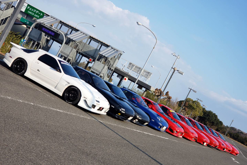 マツダ・RX-7（FC3S）のオフ会