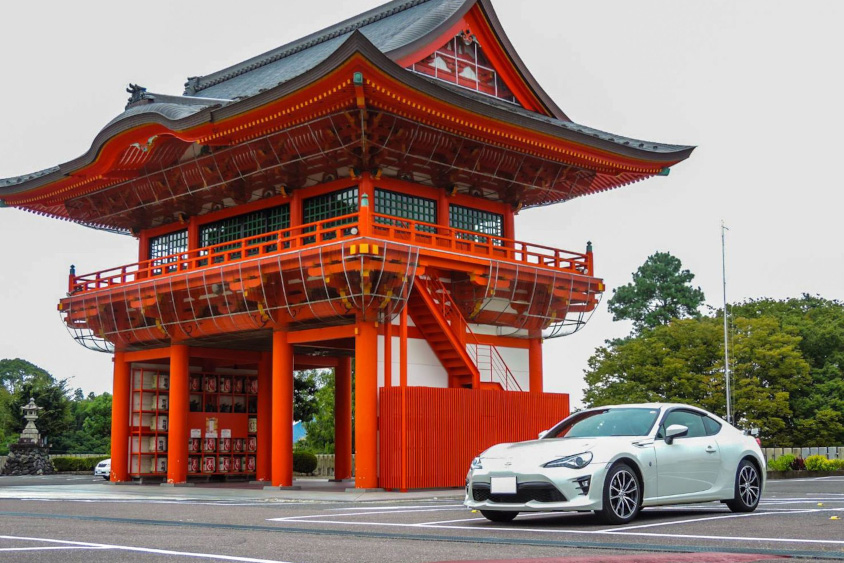 トヨタ・86でのドライブ