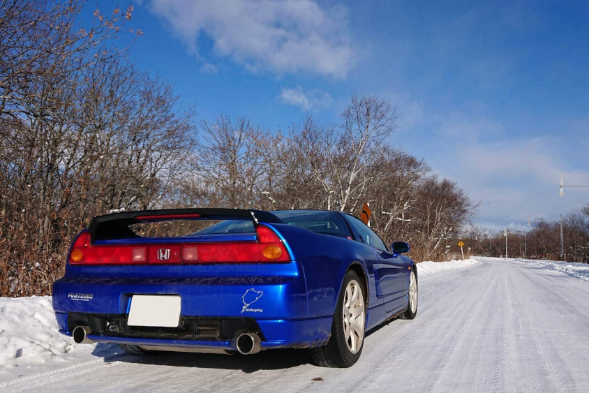 ホンダ・NSXのリヤビュー