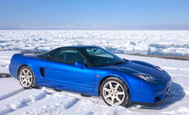 日本一雪上を走っているNSX!? 車高なんて気にせず、どんどん走ろう！