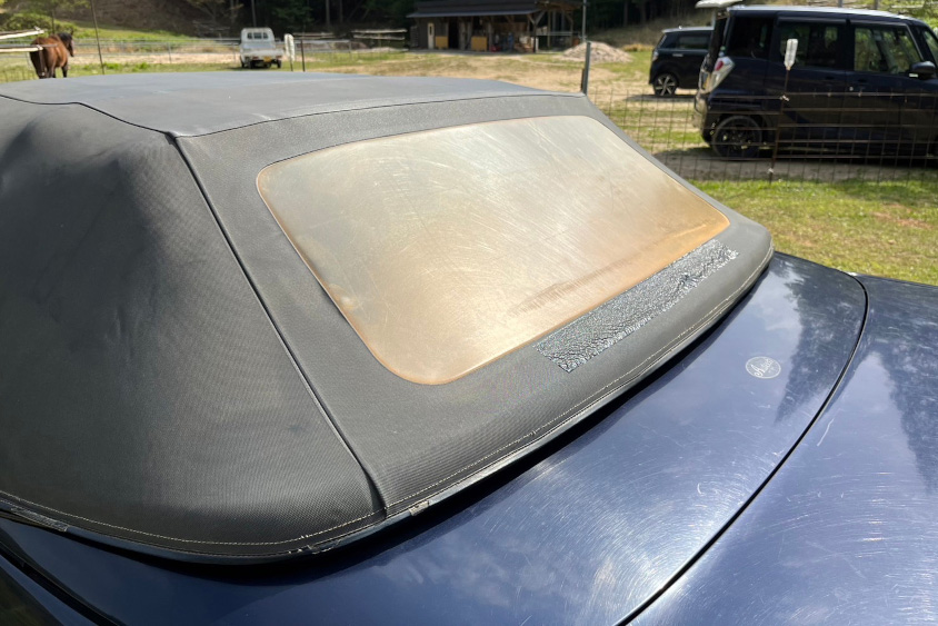 日産・シルビアコンバーチブルの幌