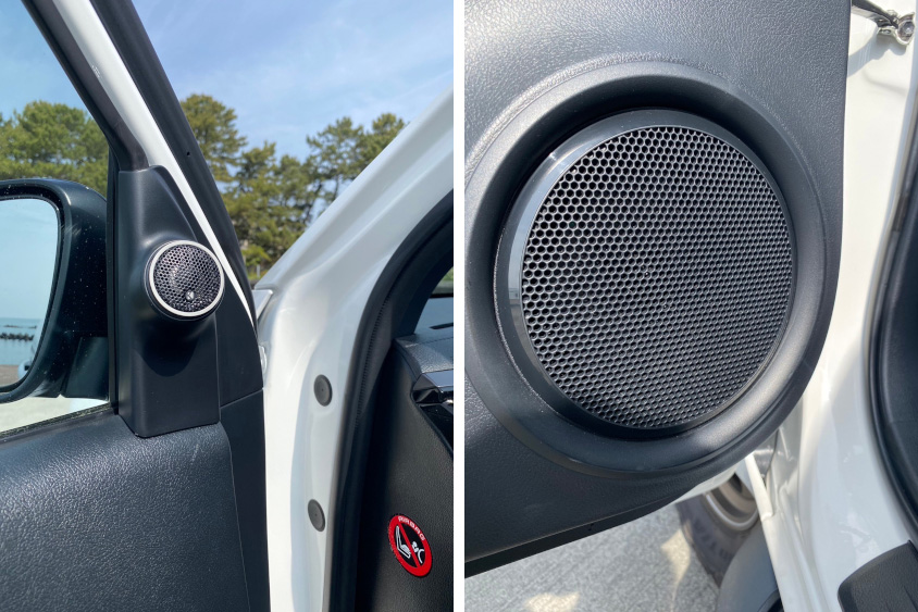 トヨタ・ハイラックス Z GR SPORTのスピーカー