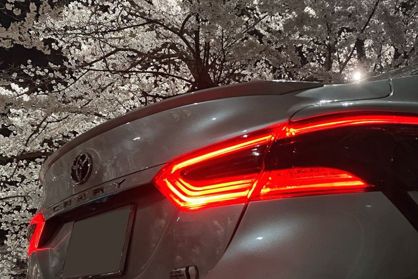 トヨタ・カムリのテールランプ