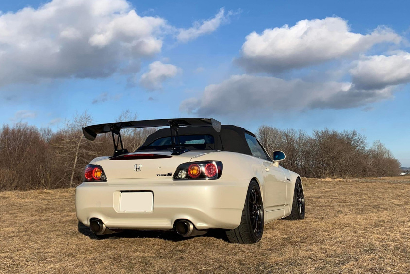 ホンダ・S2000のリヤビュー