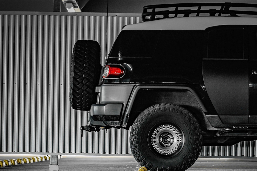 トヨタ・FJクルーザーのリヤ