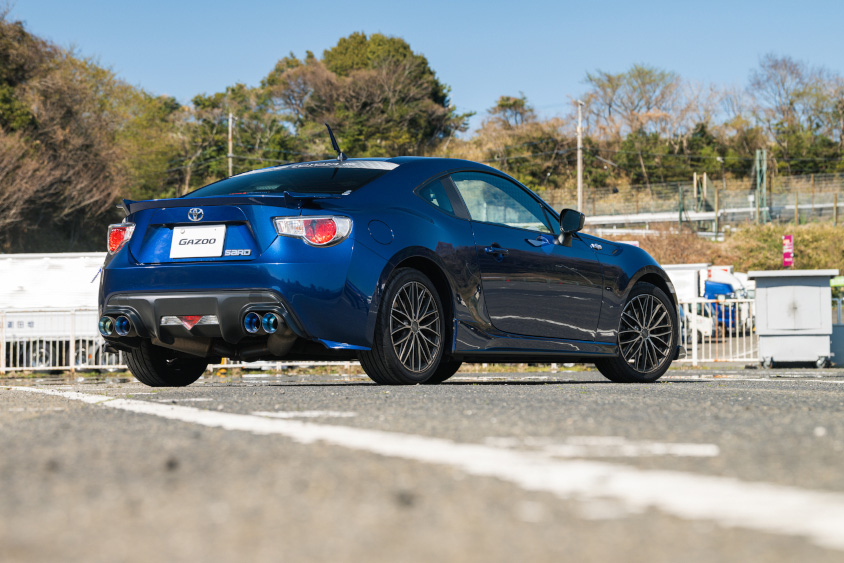 トヨタ・86のリヤビュー