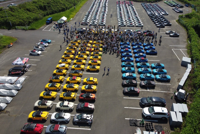 ホンダ・S660のオフミーティング