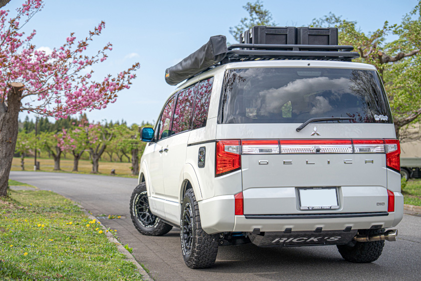 三菱・デリカD:5のリヤ