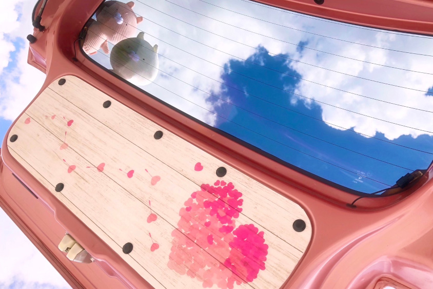 スズキ・アルトラパンのパックドアのパネル