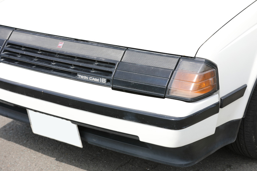 トヨタ・セリカ（ブラックマスク）のグリル