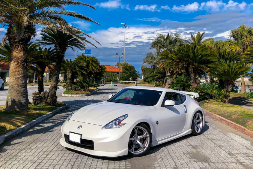 日産・フェアレディZ（Z34）の左フロントビュー