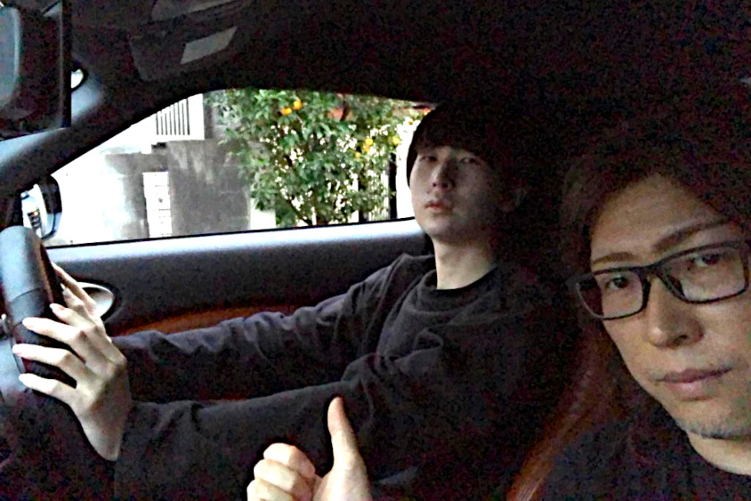 日産・フェアレディZ(Z34)オーナーShinyaさんと息子さん