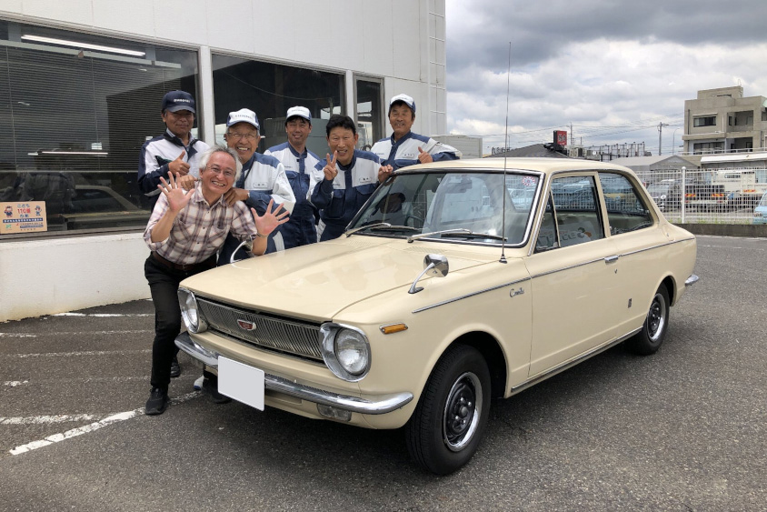 トヨタ・初代カローラと河西さん