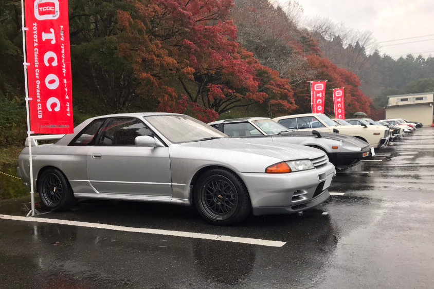 日産・スカイラインGT-R（BNR32）のサイドビュー