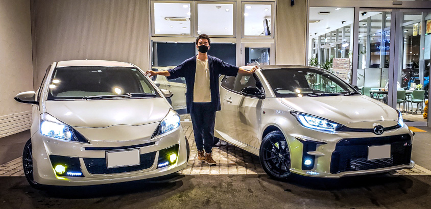 トヨタ・GRヤリスとヴィッツG’s