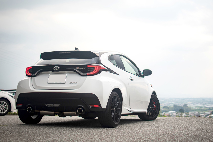 トヨタ・GRヤリスのリヤビュー