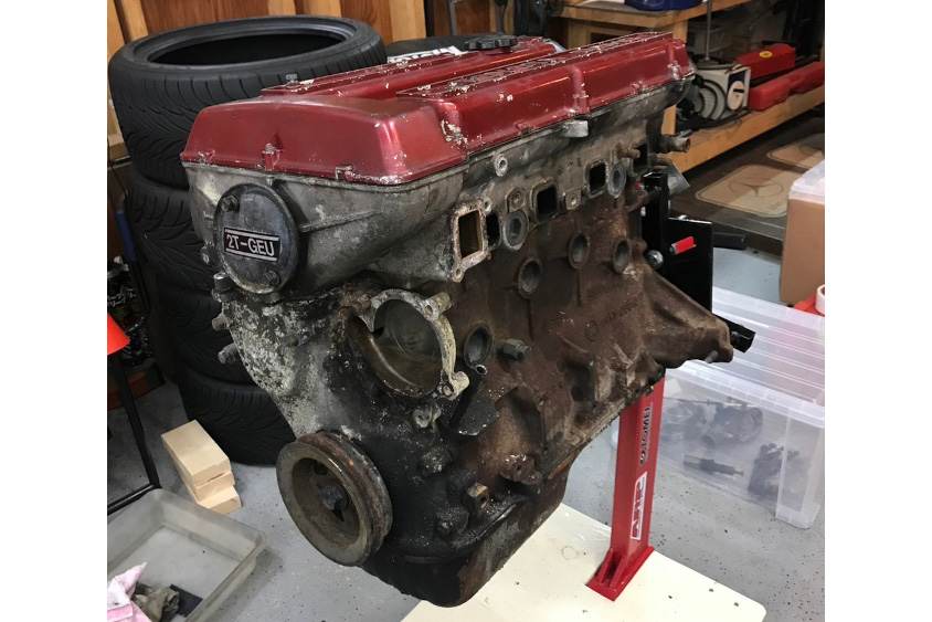 トヨタ・カローラの2T-GEUエンジン