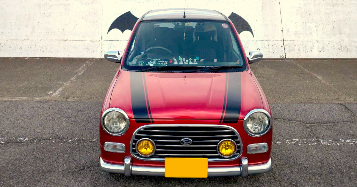 ミラジーノ　現車確認必須 ガソリンスタンドで出会ったミラジーノ。自分の世界を無限大に広げて