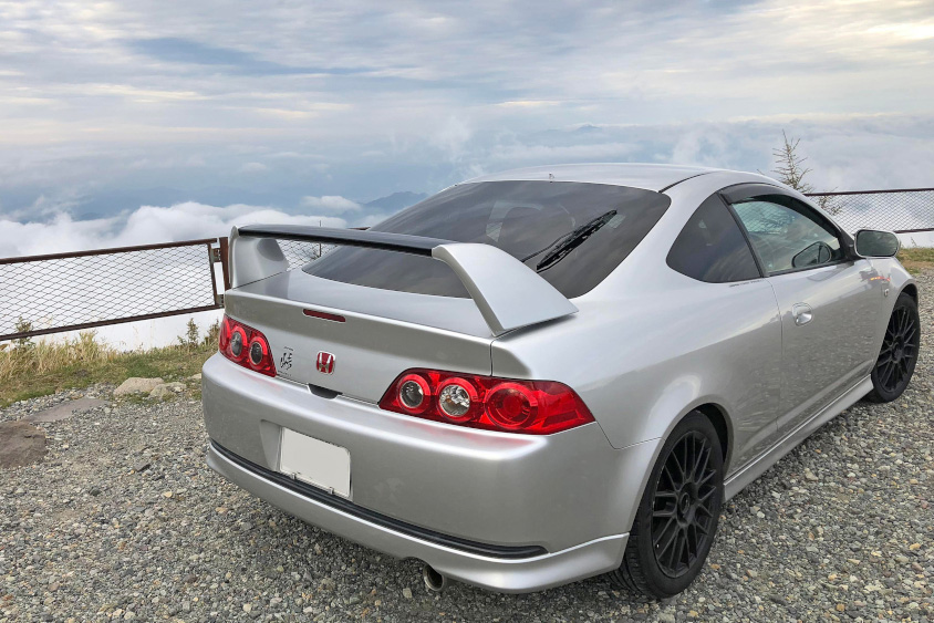 ホンダ・インテグラ タイプSのリヤビュー