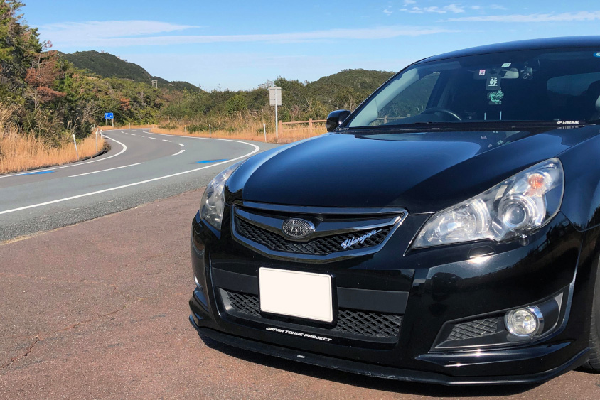 程度良好 レガシィ BM BR BM9 BR9 RBM ヘッドライト ヘッドランプ用 アイライン ガーニッシュ 左右