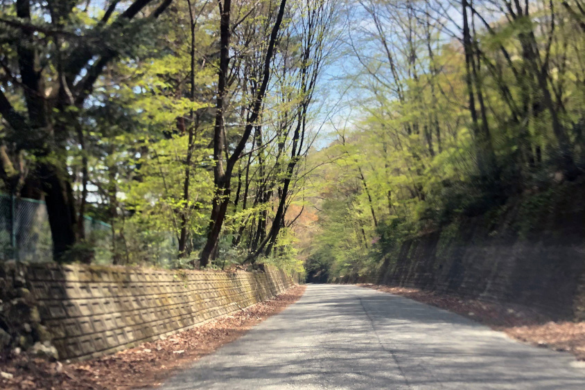 スバル・レガシィツーリングワゴンで行く山道