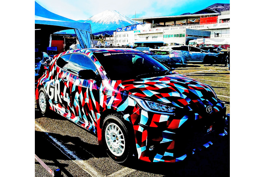 トヨタ・GRヤリスのプロトタイプ