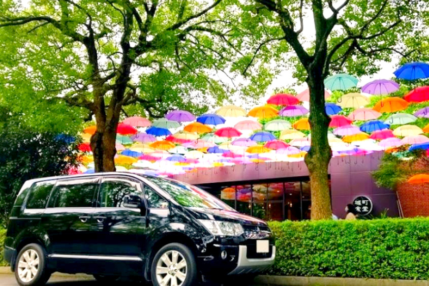 デリカD:5と城町食堂