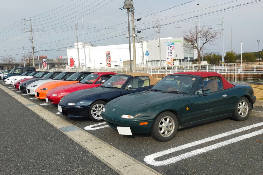 マツダ・ユーノスロードスターのミーティング