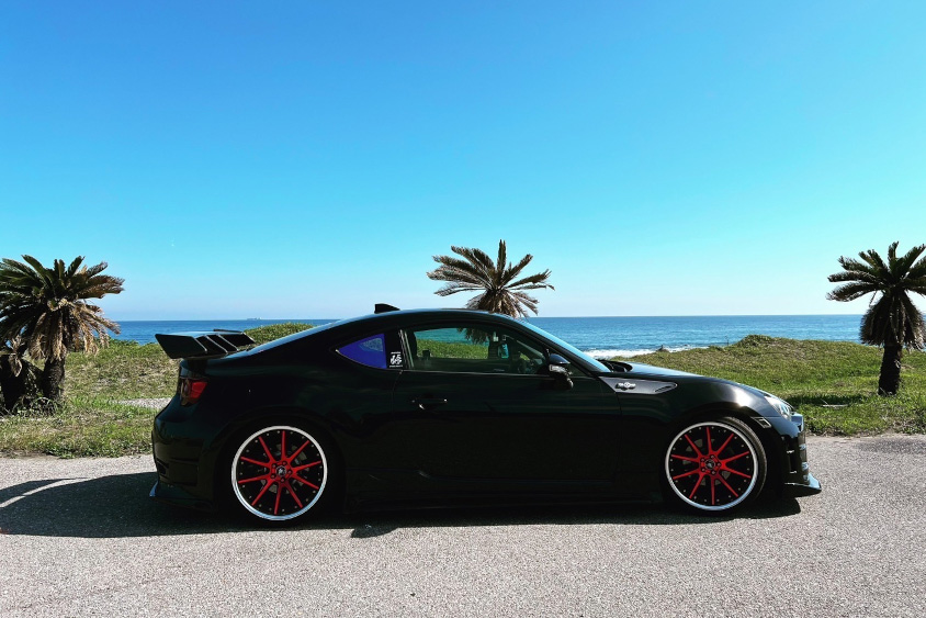 トヨタ・86のサイドビュー