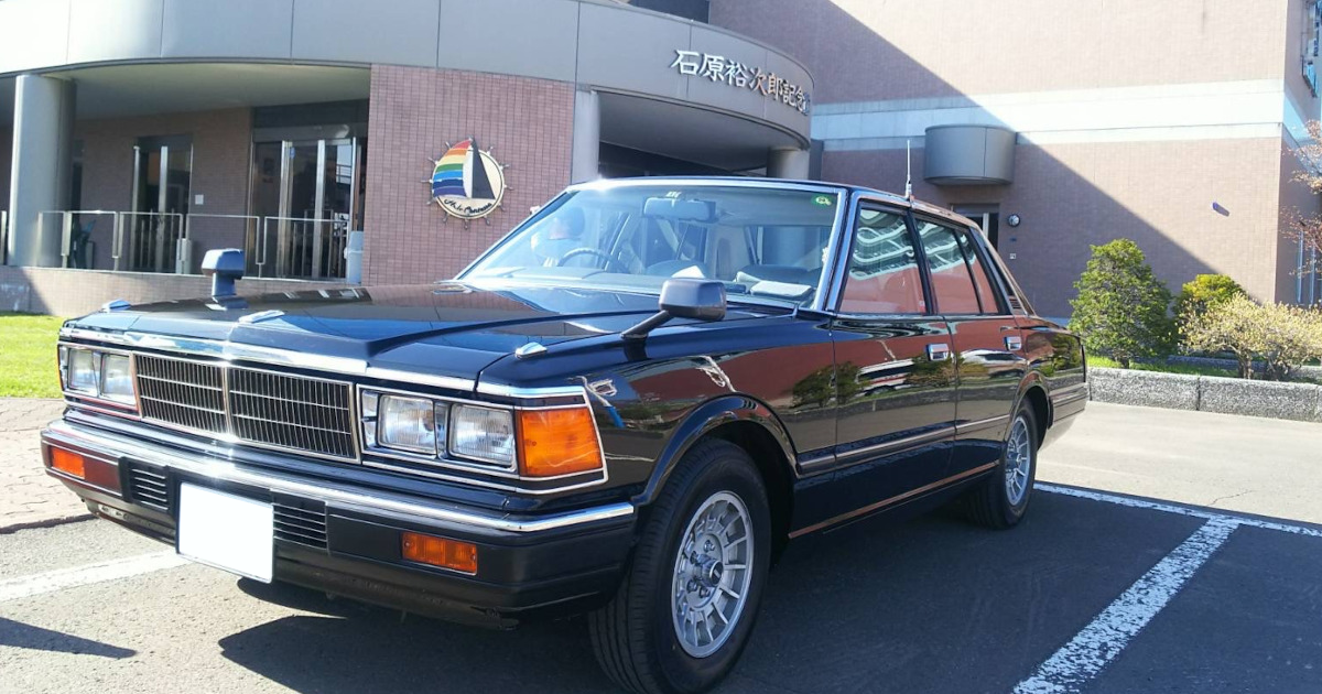 僕の愛車は子供の頃に憧れた、西部警察劇用車仕様の日産 セドリック