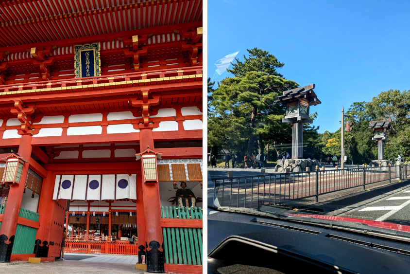 トヨタ・アクアで京都や伊勢にドライブ