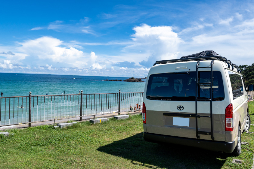 トヨタ・ハイエースのリヤ