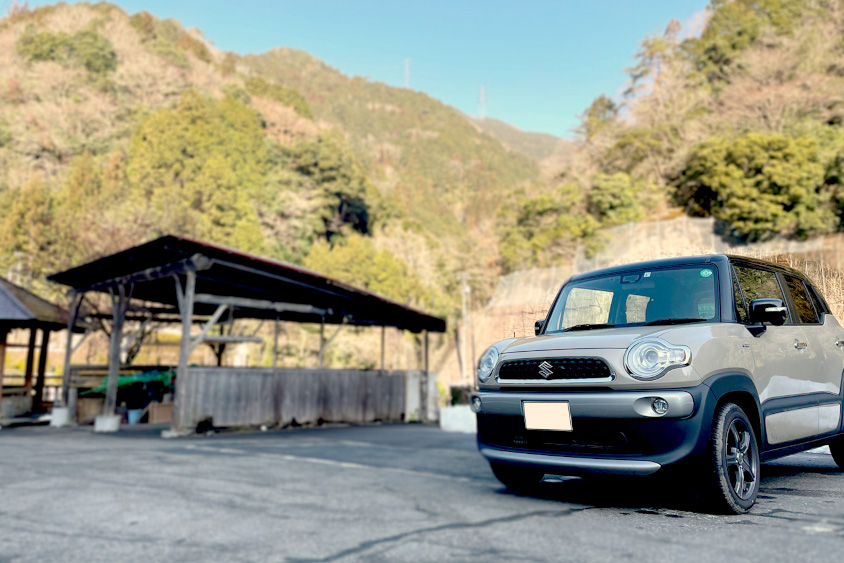 スズキ・クロスビーと山