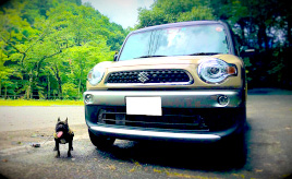 愛犬とそっくりのスズキ・クロスビー！ ドライブにキャンプに思い出作りに大活躍