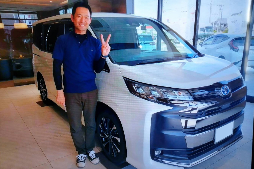 トヨタ・ノアの納車日