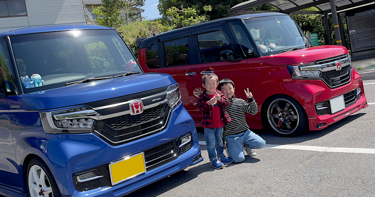同じ仕様が2台!? ホンダ N-BOX CUSTOMが夫婦円満＆家族団らんと