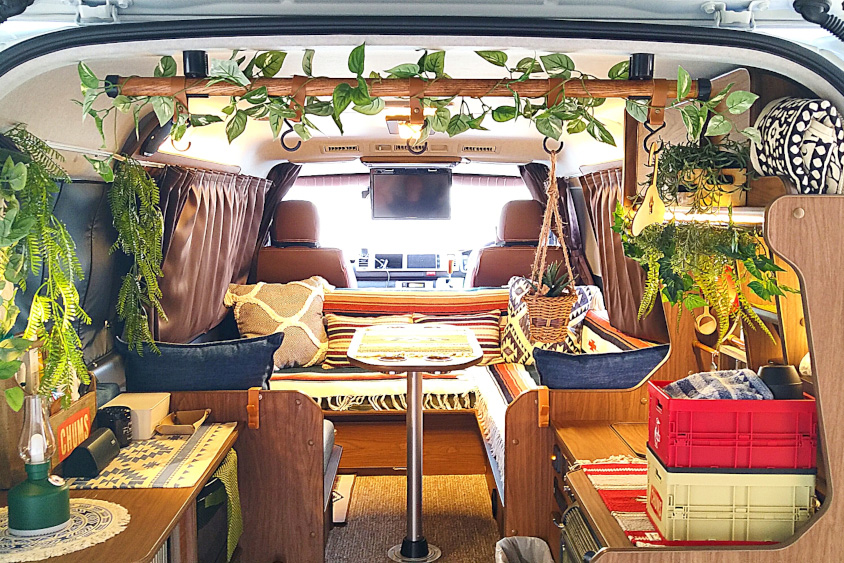 トヨタ・ハイエースのこだわりのインテリア