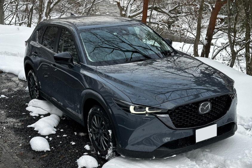 マツダ・CX-5と雪道