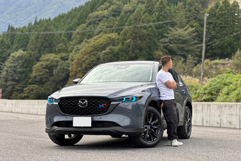 熊五郎と名付けたマツダ・CX-5